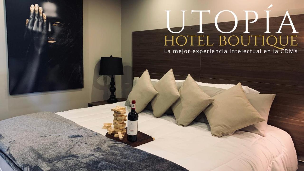 Utopia Hotel Boutique Mexico City Exteriör bild