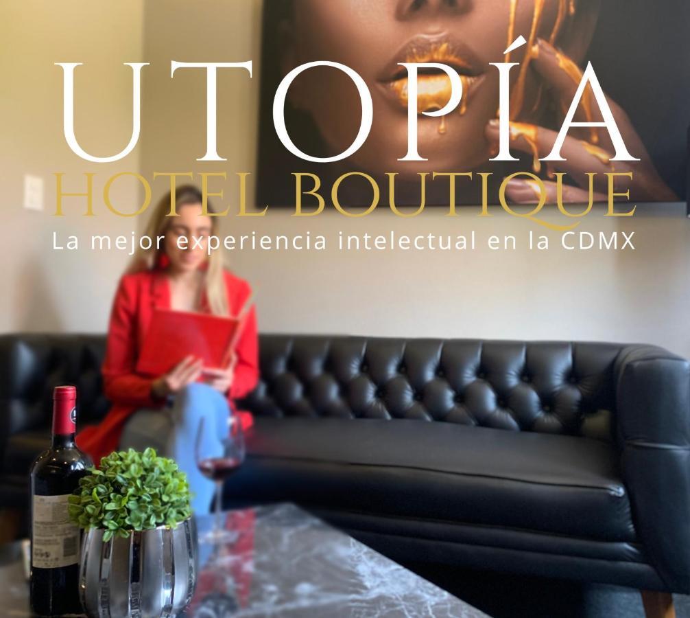 Utopia Hotel Boutique Mexico City Exteriör bild